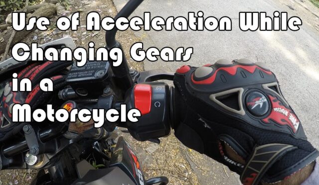 should-i-release-the-accelerator-when-changing-gear-in-my-bike