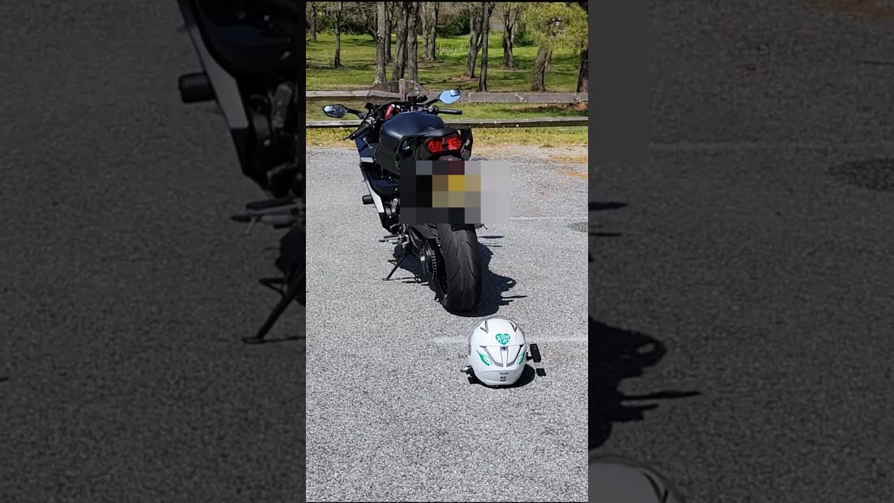 What Does A Helmet Laying On The Ground Behind A Motorcycle Mean?