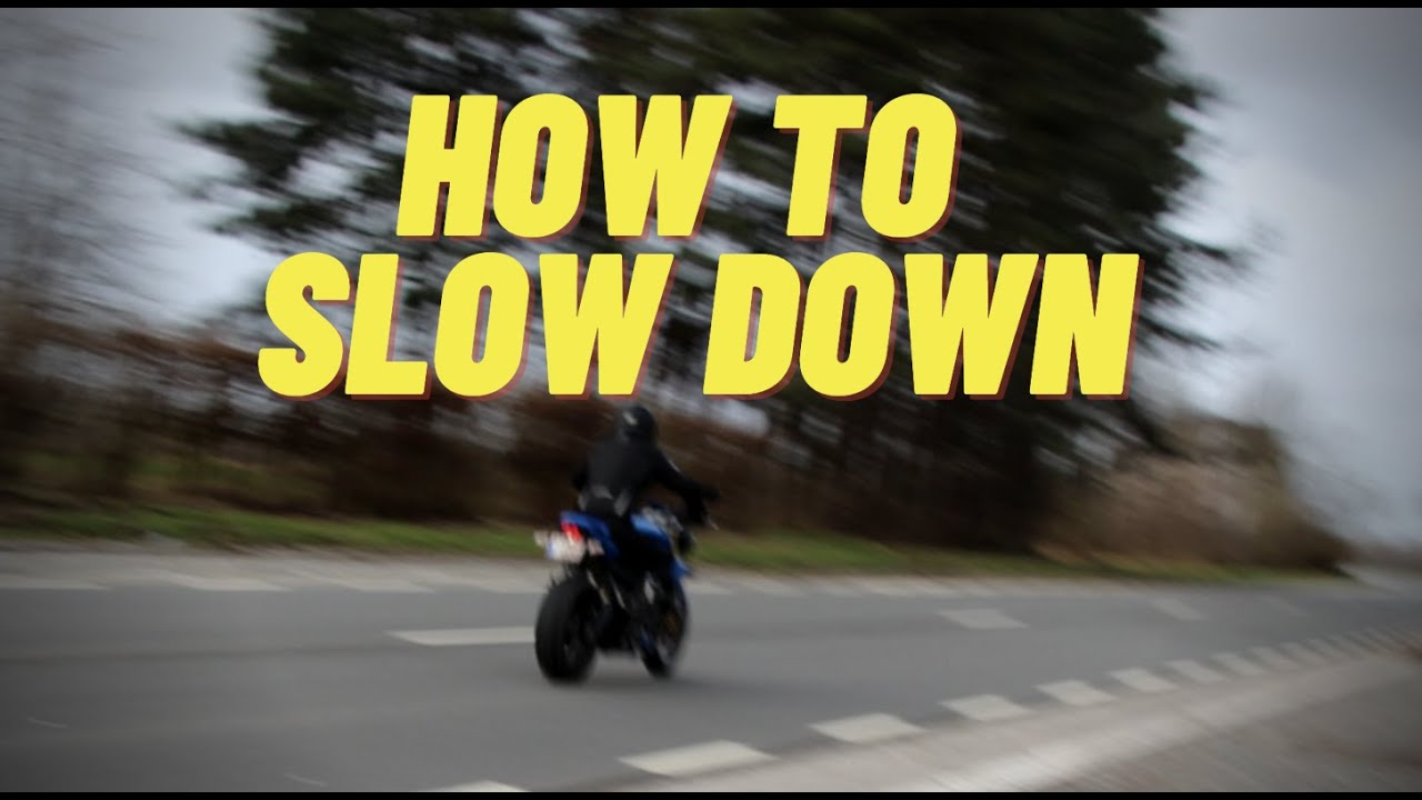 What Is The Proper Way To Slow Down On A Motorcycle?