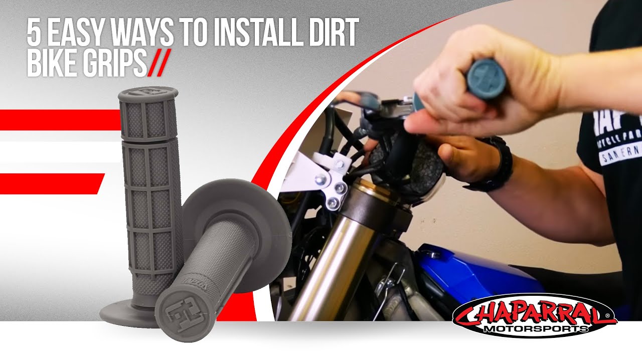 What To Use To Install Motorcycle Grips?